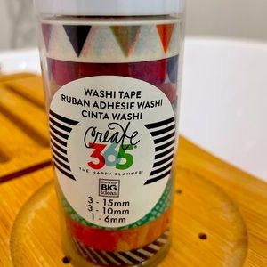 NEW 7 rolls of The Happy Planner Washi Tape- bullet journal, crafting, planning